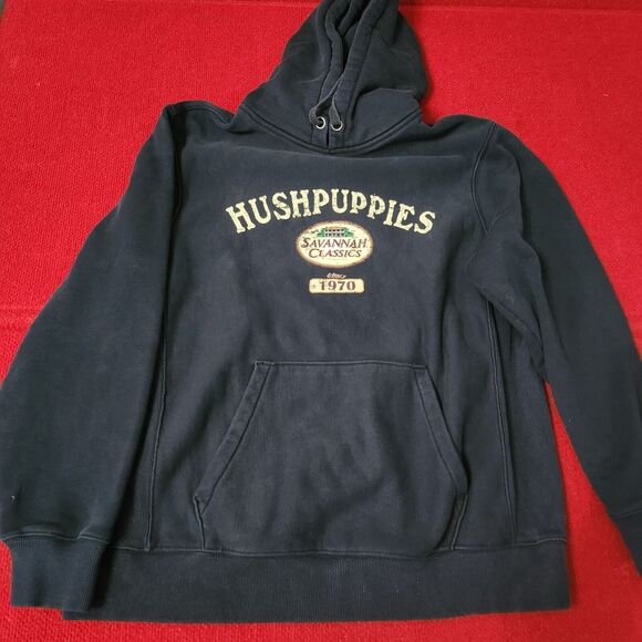 Hushpuppies Savannah Classics Hoodie Sport-Tek XL Black Cotton‎ & Polyester - Picture 1 of 9